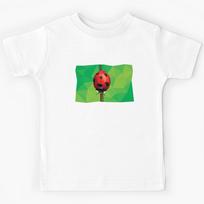 Low Poly Lady Bug Kids T-Shirt 160