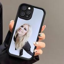 Singer Avril Lavigne Phone Case For IPhone 17 Air 16 E 15 14 Plus 13 12 11 Pro Max Black Sky Eye Stepped Protective Case iPhone 16