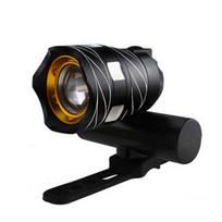 Focusing Headlight Rechargeable LED Light Bike Front Headlight one size juoda