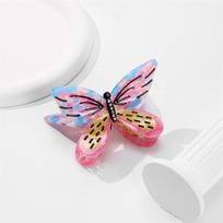WoW Sheila  Beautiful Butterfly Grab Original Acetic Acid Stitching Tempered Shark Hair Claw