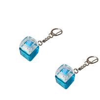 Single Keycap Toy Transparent Stress Keychain with Small Key for Fun one size