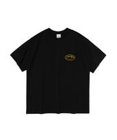 Cargo Bros Small Logo Oversized Short Sleeve Tee (Black) S