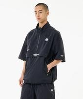 Life Work Unisex Vortex High-Neck Anorak Black/M