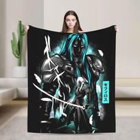 Final Fantasy VII Cloud Sephiroth Blanket Quality Warm Soft Throw Blanket Autumn Students Home Decor Novelty Bedspread Size: 75*100cm, Weight: 230 GSM