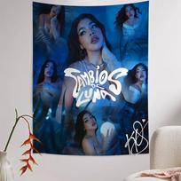 Singer K-Kenia OS Anime Tapestry Indian Buddha Wall Decoration Witchcraft Bohemian Hippie Wall Hanging Sheets 100X70CM