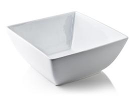 Basic Miska Kwadratowa 23X23X10,5 Cm 23x23x10.5 cm balta