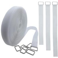 Hook Loop Ties 1-inch Wide Reusable Fastening Cable Straps for Storage and Organization balta
