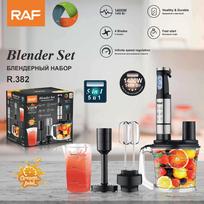 European-Standard 5-in-1 Electric Hand Blender: Juicer, Meat Grinder, Egg Beater, Kitchen Handheld, Corded R.382