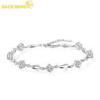 SACE GEMS vario lydinio cirkonio apyrankė yra stilinga ir rafinuota vestuvių dovana merginoms balta