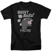 Ncis Bert The Farting Hippo Rocks Licensed Unisex T-shirt S