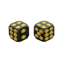 Dark Skull Dice 2PCS Metal D6 Cube 16.8mm for DND Board Game Entertainment  Accessories