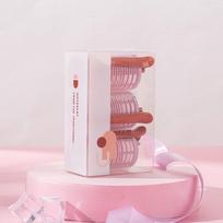 3pcs Self-Grip Hair Rollers Heatless Hair Curlers No Heat Hair Bangs Volume Self-adhesive Hook & Loop DIY Styling Tools