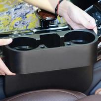 Automobilio puodelio laikiklis Automobilio interjero organizatorius Nešiojamas daugiafunkcis automobilio sėdynės tarpo puodelio butelis Telefono gėrimų laikiklio stovo dėžutės laikiklis smėlis