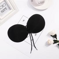 Lipnus Be Petnešėlių Tvarsčio Juoda Backless Vienspalvė Liemenėlė Klijuojama Gelio Silikono Push Up Moteriškas Apatinis Trikotažas D smėlis