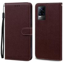 V21e Case For Vivo V21e Case Soft Silicone Wallet Flip Leather Case For Vivo V21e Phone Case Vivo V21e 4G Back Cover Housing For Vivo V21e (4G) kava