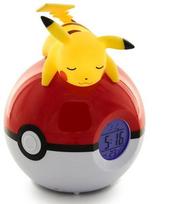 Pokémon Pikachu Clock Radio With Night Light, TEKNOFUN įvairiaspalvė spalva