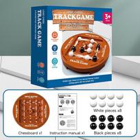 Cross-border Logic Chess: Two-Player Strategy and Thinking Puzzle for Kids and Parents