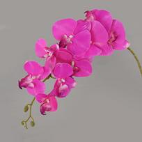 9 galvutės 100 cm Dirbtinis drugelis Orchidėjų gėlės Real Touch Moth Orchidėjos Netikros gėlės vestuvių šventės vakarėliui namų dekoravimui rožinė raudona spalva
