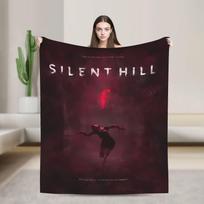 Silent Hill F Blanket Horror Game Super Warm Funny Plush Throw Blanket For Couch Bed Camping Flannel Bedspread Bed Cover 30x40in