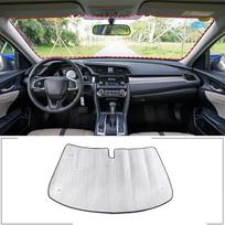 For Honda Civic FC FK 2016-2022 aluminum foil Silver Car Front Windshield Thermal Curtain Shading Sunscreen Car 2016-2021