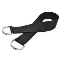 Dumbbell Barbell Rope Handle Strap Rope 150lbs Bearings Load Hanging T-bar Strap 1