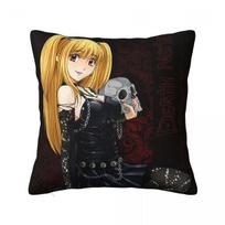 Misa Amane Death Note Pillowcase Polyester Cushion Cover Decorative Anime Japan Manga Pillow Case Cover Bed Square 45X45cm 30cm x 30cm