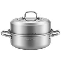 MAXCOOK 28CM Stainless Steel Steamer Pot