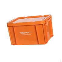 Durable Storage Bins, Industrial Fort-all Bin, Containers for Housekeeper Shelf of oranžinė