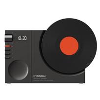 Hyundai YH-F170 Retro Vinyl Bluetooth Speaker Clock CN plug (adapter included)