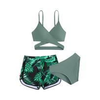 Girls' Bikini Set - Teen Swimwear Separate Top & Bottom 130