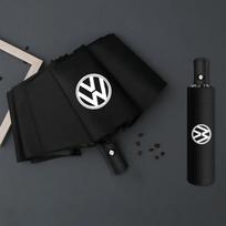 Volkswagen automobilio logotipas Sulankstomas skėtis Anti-UV Aksesuarai VW Scirocco Polo T5 Passat b6 Golf 4 Tiguan Jetta CC Beetle GTI