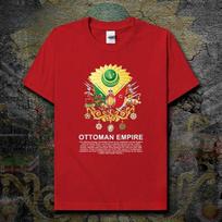 Turkija Osmanų imperija Marškinėliai Medvilniniai Apvalia Kaklo Iškirpte Trumpomis Rankovėmis Vyriški Marškinėliai Naujas Dydis S3XL S red