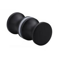 Aluminum Alloy Back-to-Back Shower Glass Door Knob Puller Bathroom Shower Cabinet Handle Door Knob Door Pulls Gate Handle