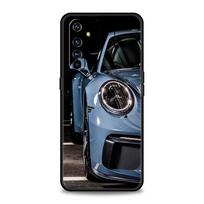 Super Car Sport Phone Case For Realme 12 11 10 9 8 5G 7 6 GT5 GT3 GT2 Pro Plus C21 C11 C25 C35 GT Neo 2 3 3T 5 Soft Cover Realme 11 5G