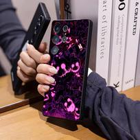 W-Fnaf-e-Fives-nights-At-Freddys- Phone Case For Samsung S26 Ultra S25 Edge Ultra S23 S22 S21 S20 Ultra Plus S24 Fe Glass Cover Samsung S22 Ultra