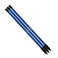 Golf Alignment Rod Practice Stick for Putting Posture Correction mėlyna