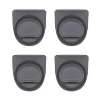 4 vnt. pakaitinių kamščių rinkinys, skirtas Owala FreeSip silikoniniam tarpikliui, skirtas 19/24/32/40oz sandariam buteliuko dangtelio sandariam priedui 4pcs pilka