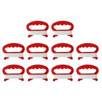 10Pack D Shape Kite Spool Handle with Line 30meters Kite String Winder Tool