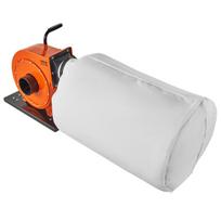 Dulkių surinkėjas, 1 AG 460 CFM oro srautas, Mobilus dulkių surinkėjas su 21 galono dulkių surinkimo maišu, 2,5 mikrono maišelio filtravimas, Pramoninėms dirbtuvėms, Mobilus