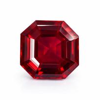 FLAWLESS Natural Red Ruby 10 Ct Square Cut CERTIFIED Loose Gemstone For Her/Him 12 mm Approx raudona