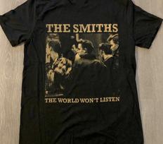 The smiths the world world won't listed T-Shirt All Size M