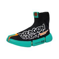 Li Ning Essence Way Of Wade Non slip Lightweight High top Vintage Basketball Shoes Mens Black AGWN039-4 45 žalia/juoda