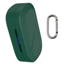 Scratchproof Case Shockproof Skin for ROG Cetra Open Earbuds Dustproof Enclosure Housing Washable Sleeve Enhances Grip tamsiai žalia spalva
