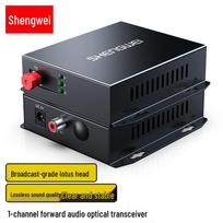 Shengwei 1-Channel Unidirectional Audio Fiber Optic Converter