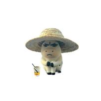 Stable Base Weirdly Cow Figurine Decorative Center Console Decoration  Car Dashboard Decor Grassland Cow