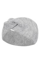Opaska z wełną i alpaką costanza - grey