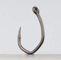 Carp Fishing Hooks PTFE Coated With Eye Micro Barbed High Carbon Steel Fish Hooks Fishing Accessories X923 500pcs per bag (as the picture,Size 2)