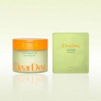 Green Tangerine Mild Dual Peeling Pads 50 pads + Pore Mask 4ea (1 box)