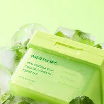 Real Centella Cica Cooling Water Fit Toner Pads (80 pads)