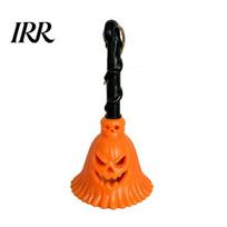 Halloween Party Supplies Pumpkin Broom Light, Hanging LED Witch Lamp, Decor Spooky Decorative Light for Holiday Battery Operated A